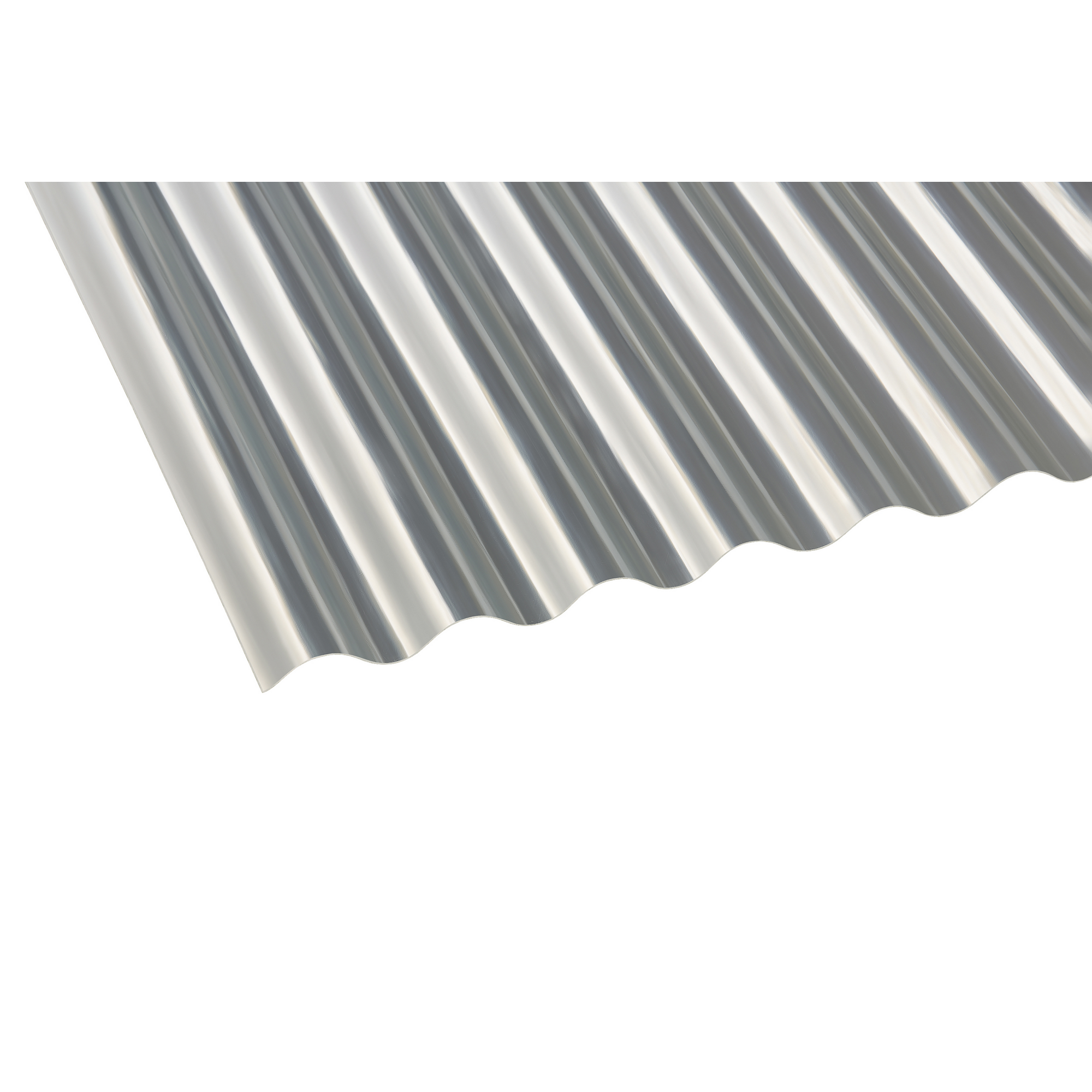 Polyester-Wellplatte 'Sinus 76/18' natur 200 x 90 x 0,08 cm + product picture