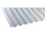 PVC-Wellplatte 'Trapez 70/18' grau 200 x 90 x 0,12 cm
