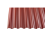 Verkleinertes Bild von PVC-Wellplatte 'Trapez 70/18' rot 200 x 90 x 0,12 cm