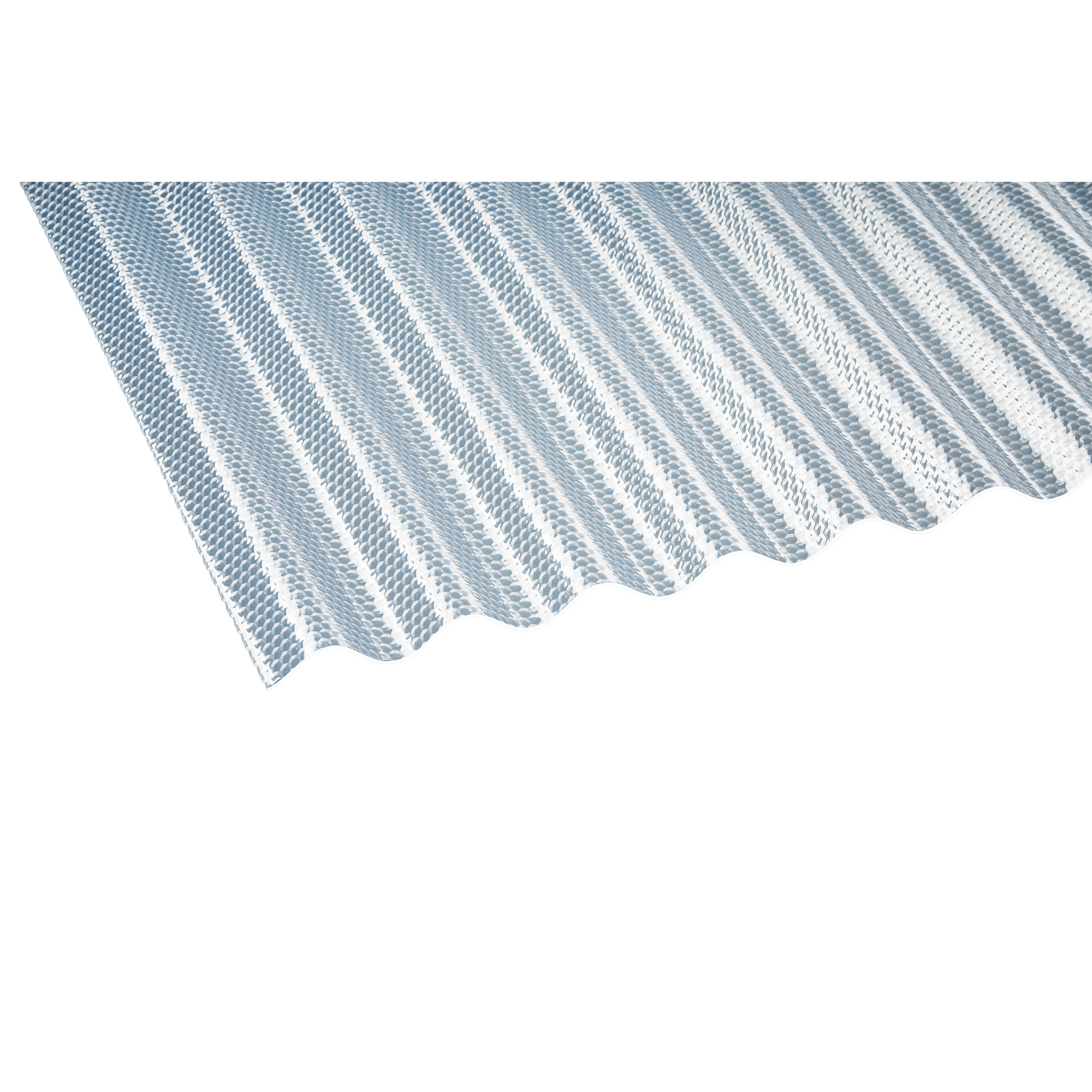 PVC-Wellplatte 'Prisma 76/18' klar 120 x 90 x 0,25 cm + product picture