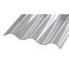 PC-Wellplatte 'Sinus 76/18' transparent 200 x 90 x 0,14 cm