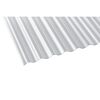 PC-Wellplatte 'Sinus 76/18' transparent 200 x 90 x 0,14 cm