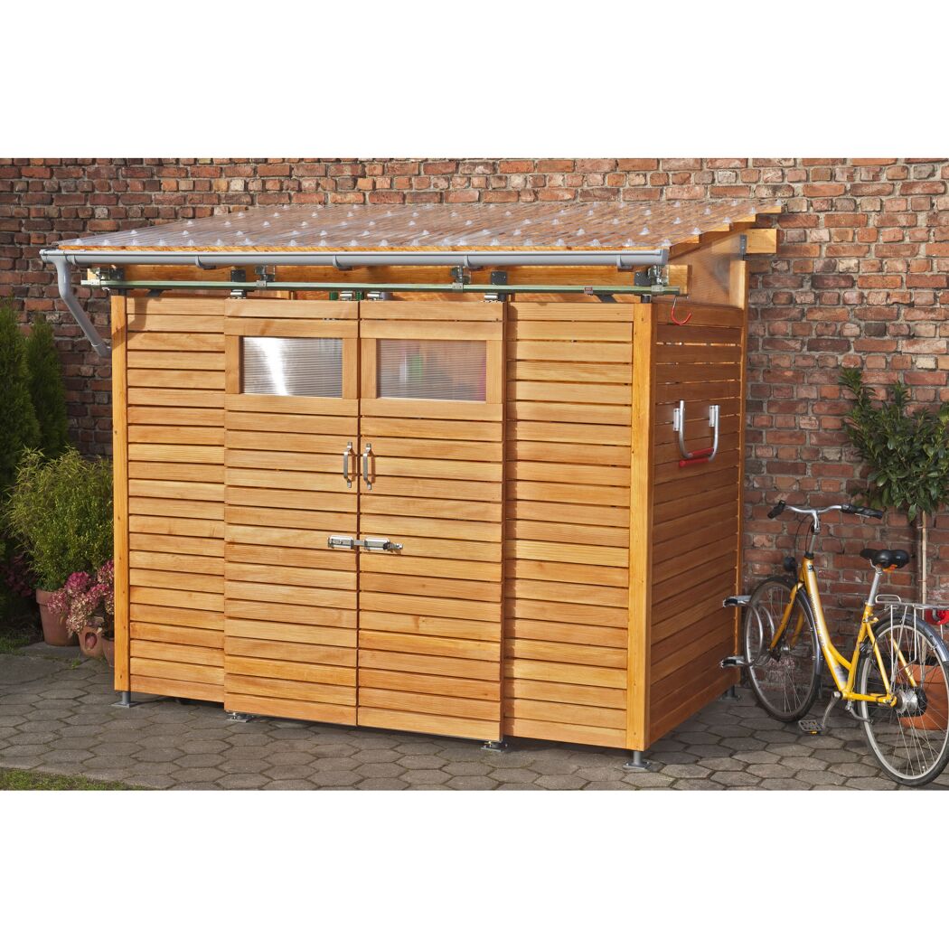 PC-Wellplatte 'Sinus 76/18' transparent 200 x 90 x 0,14 cm
