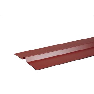 PVC-Firsthaube rot 110 x 18 x 18 cm