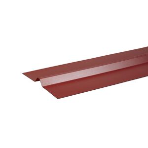 PVC-Firsthaube rot 110 x 18 cm