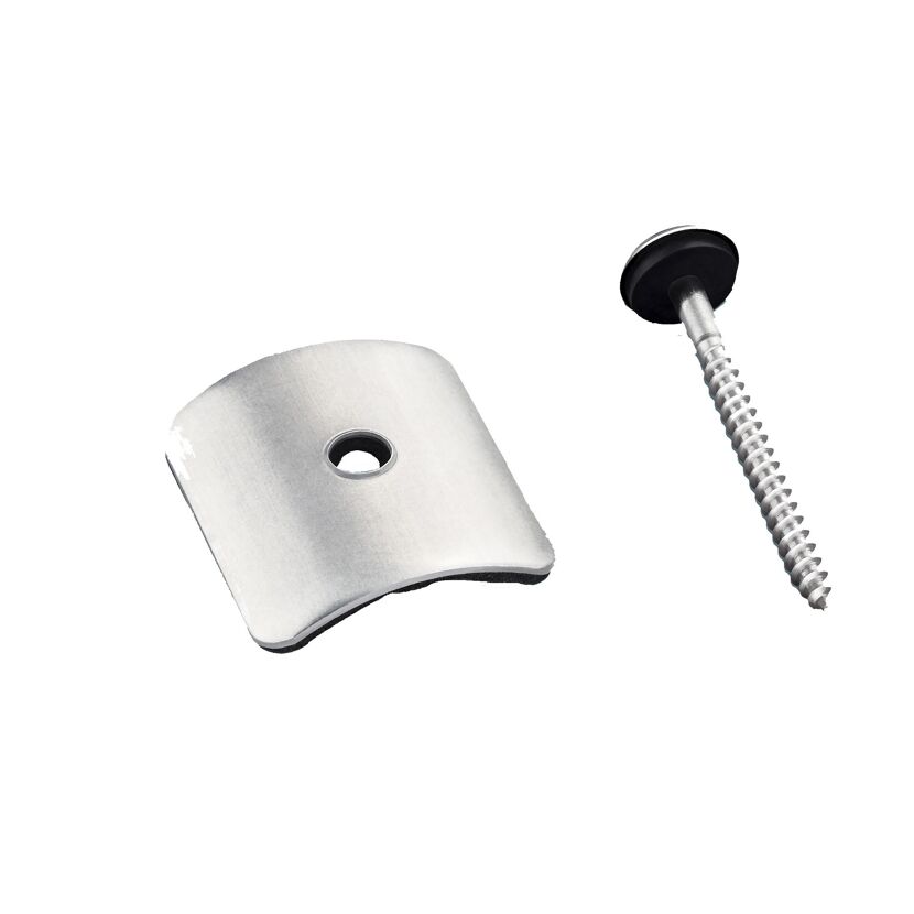Kalotten 'Sinus 76/18' Aluminium 20 Stück, inklusive V2A Schrauben