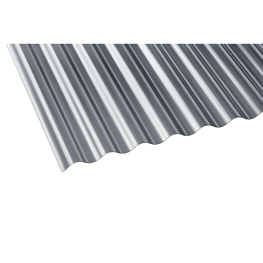 PC-Wellplatte 'Sinus 76/18' anthrazit 250 x 90 x 0,14 cm