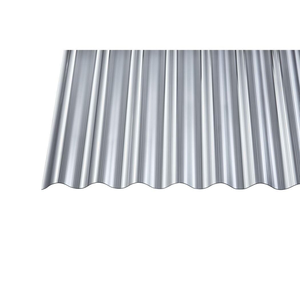 PC-Wellplatte 'Sinus 76/18' anthrazit 250 x 90 x 0,14 cm