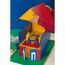 Kunststoffplatte 'Hobbycolor' gelb 25 x 50 x 0,3 cm