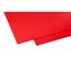 Zwei rote PVC-Platten