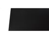 Kunststoffplatte 'Hobbycolor' schwarz 25 x 50 x 0,3 cm