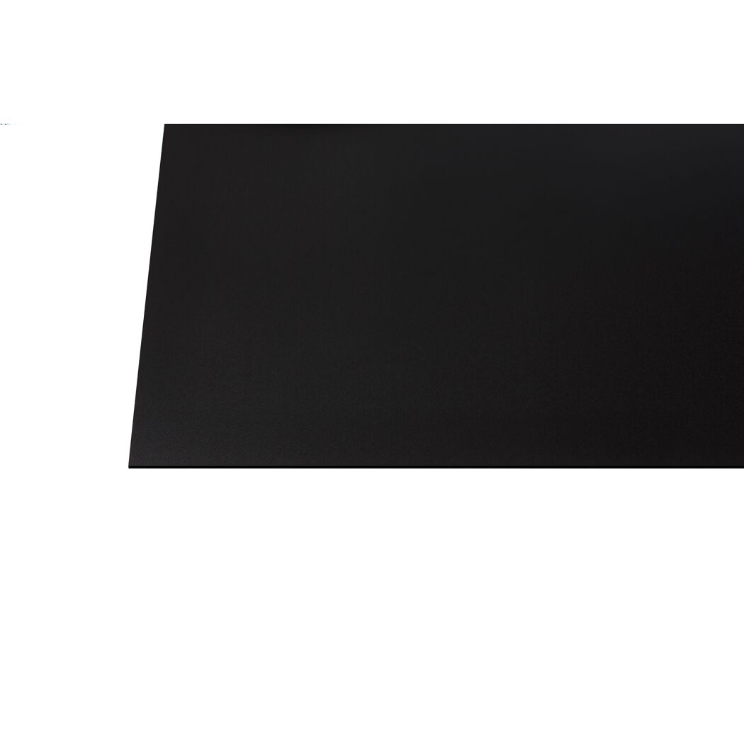 Kunststoffplatte 'Hobbycolor' schwarz 25 x 50 x 0,3 cm