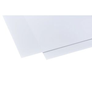 Hartschaumplatte Protex (Weiß, 125 cm x 50 cm x 3 mm, PVC)
