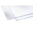 Zwei klare Polystyrolplatten