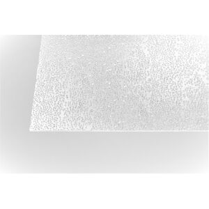 Polystyrolplatte 'Tropfen' klar 200 x 100 x 0,5 cm