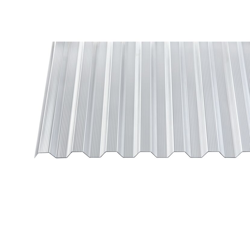 Profil einer Wellplatte aus Polycarbonat