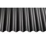 Verkleinertes Bild von Shelltec-Wellplatte 'Sinus 95/34' schwarz 200 x 95 x 0,4 cm