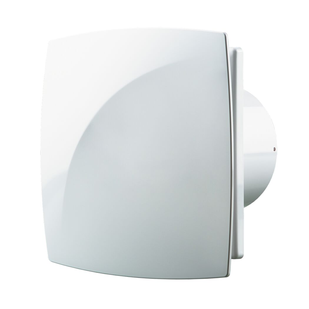 Axialventilator 'WDNL M100' Ø 100 mm mit Nachlauf