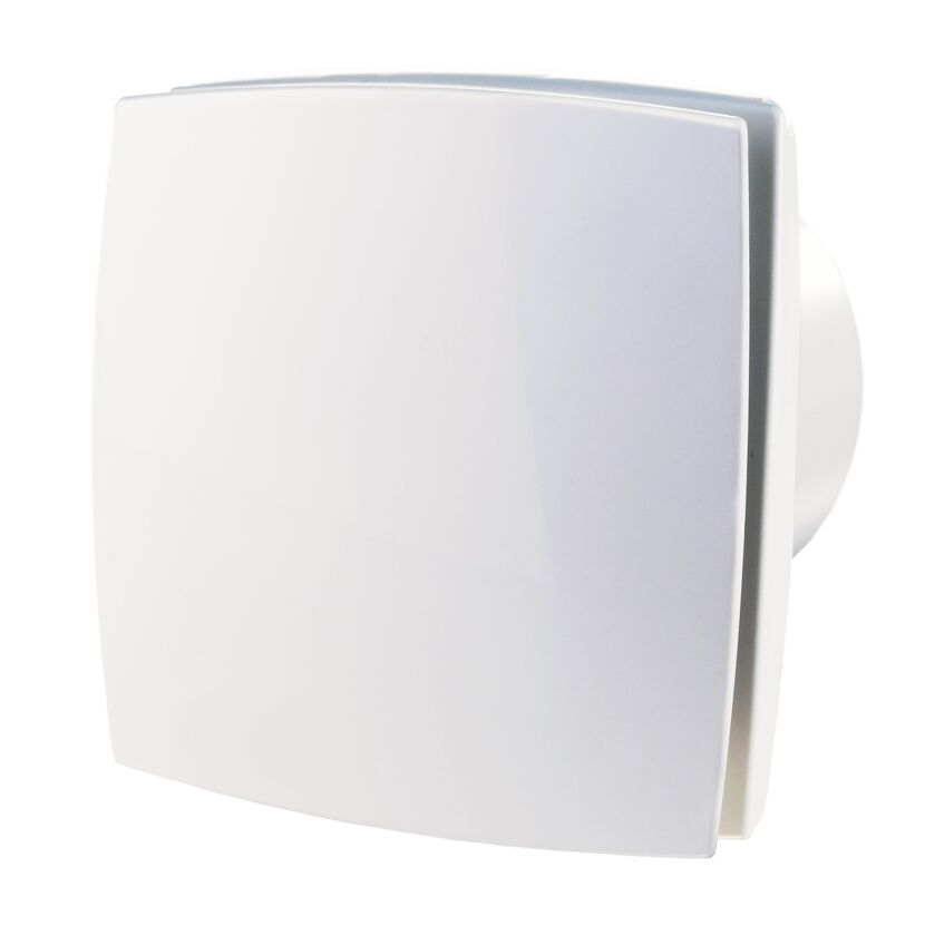 Axialventilator 'WDNL K100' Ø 100 mm mit Nachlauf