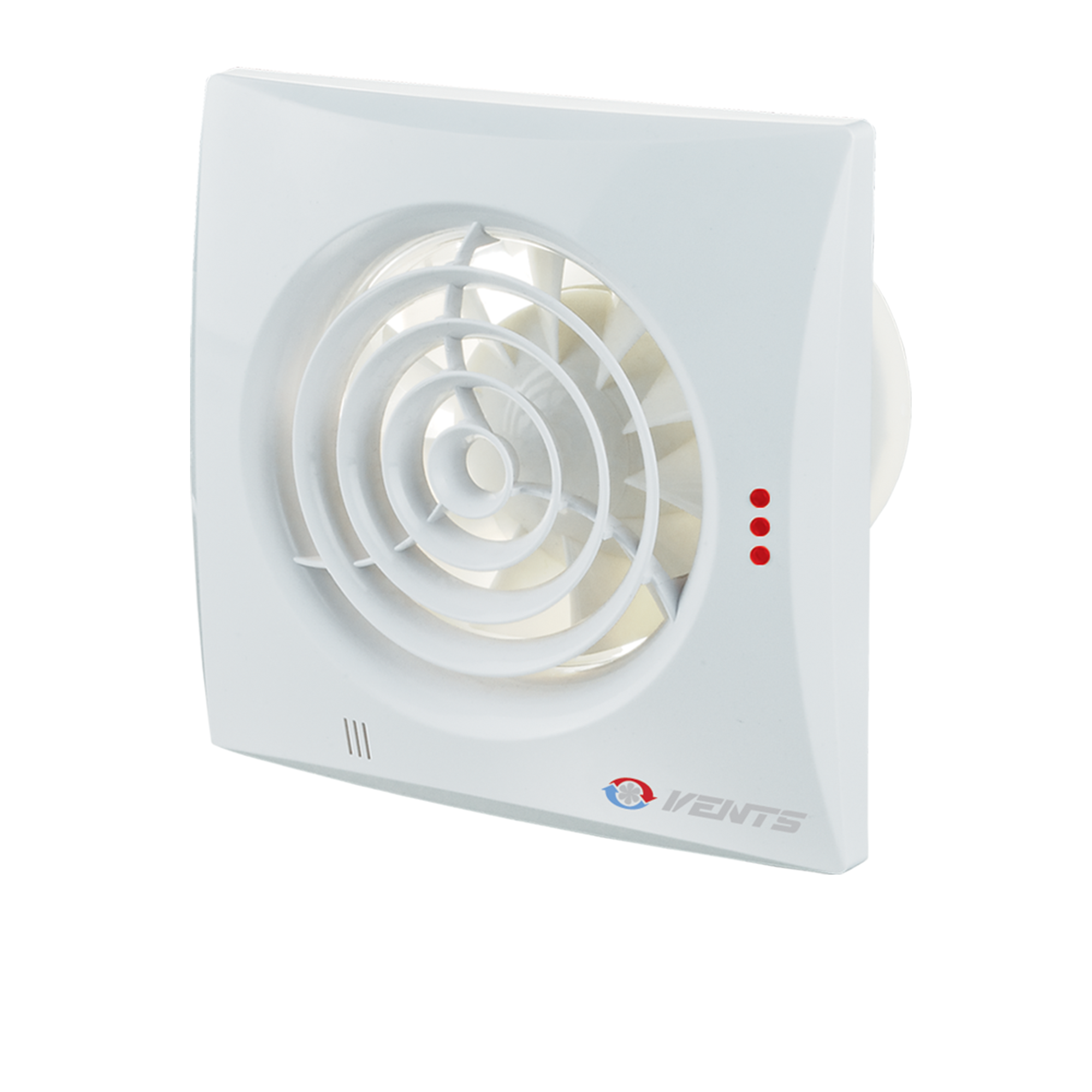 Axialventilator 'WDNLF Q100' Ø 100 mm mit Nachlauf und Feuchtesensor