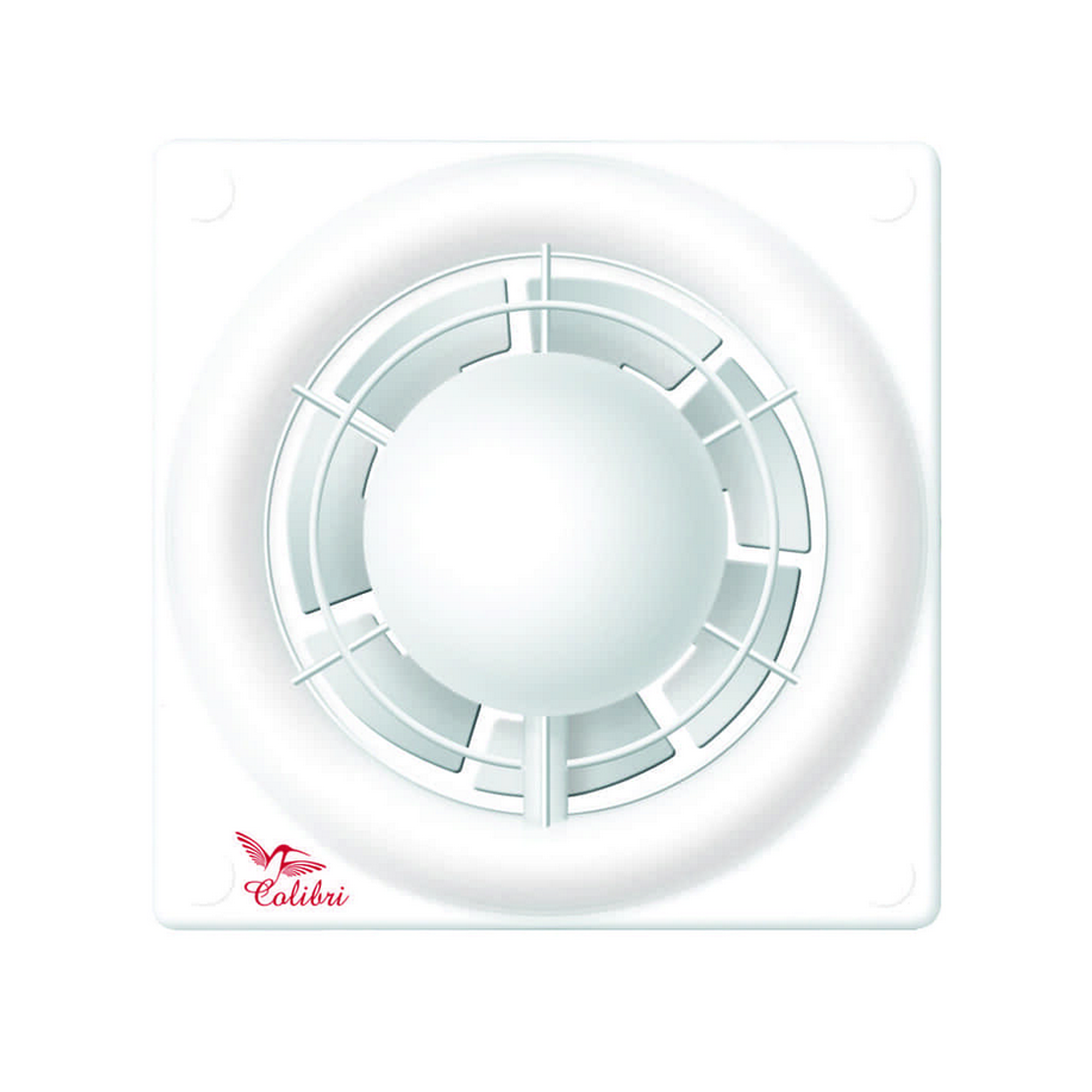 Axialventilator 'WNL G100' Ø 100 mm mit Nachlauf