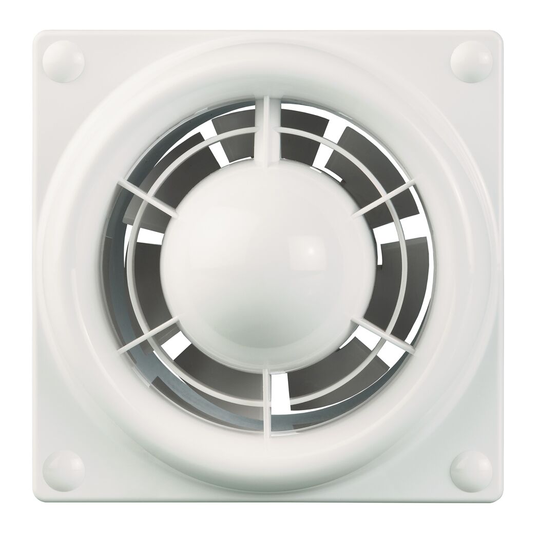 Axialventilator 'WNL G100' Ø 100 mm mit Nachlauf