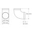 Rohrbogen 90° Ø 125 mm