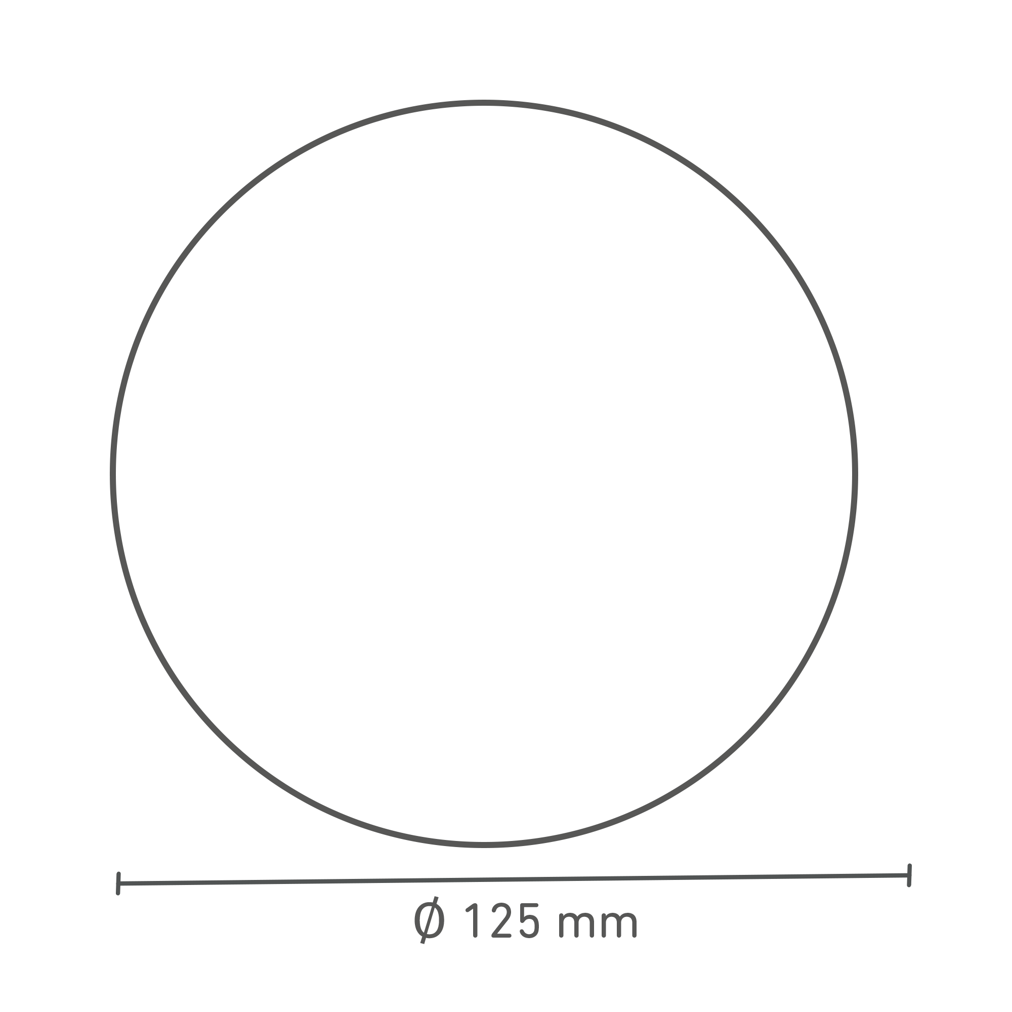 Rohrverbinder Ø 125 mm