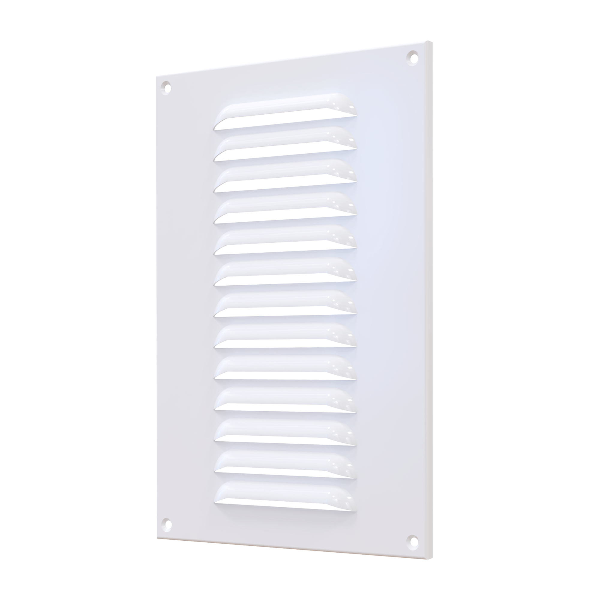 Lüftungsgitter Aluminium 150 x 215 mm weiß
