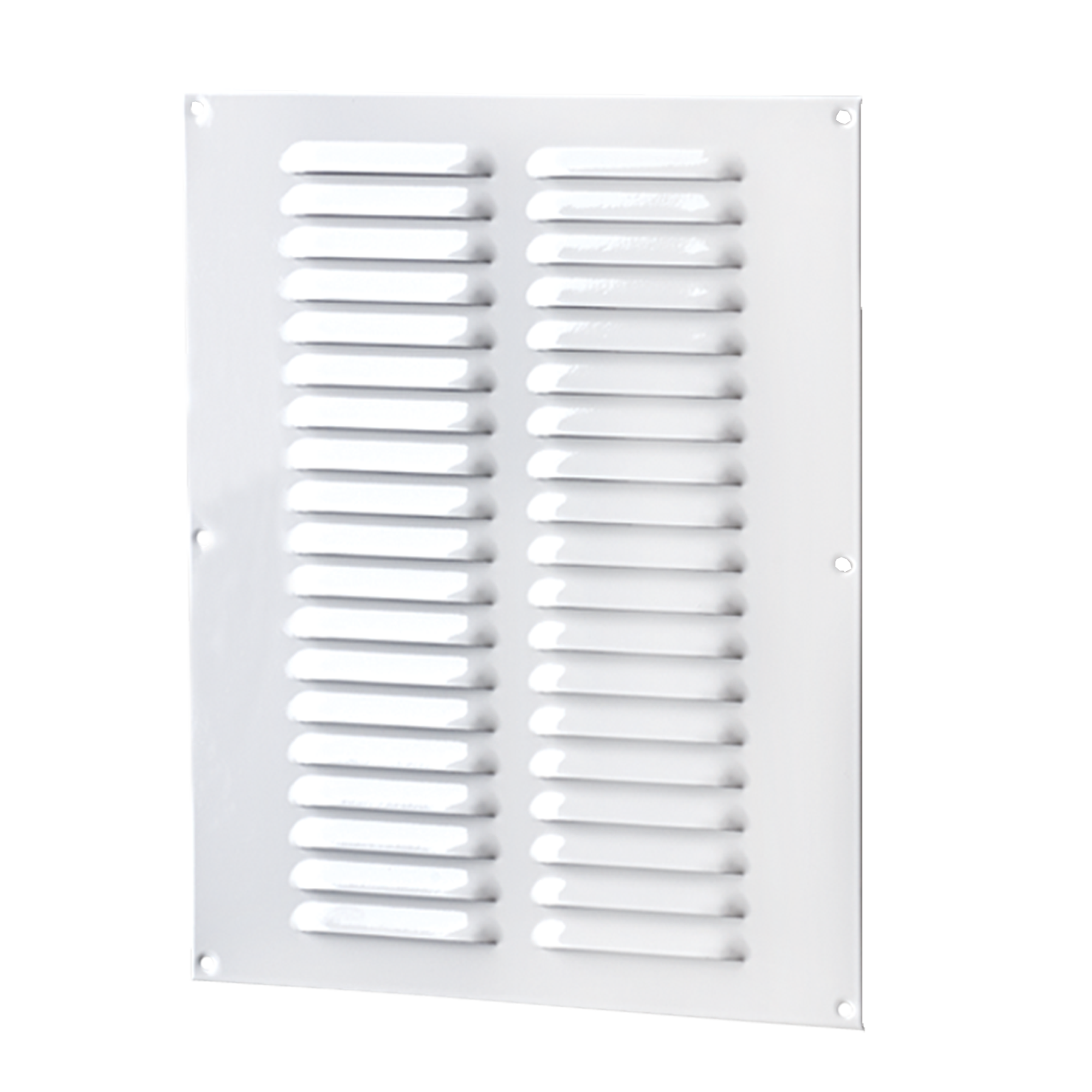 Lüftungsgitter Aluminium 245 x 195 mm weiß, 2-teilig