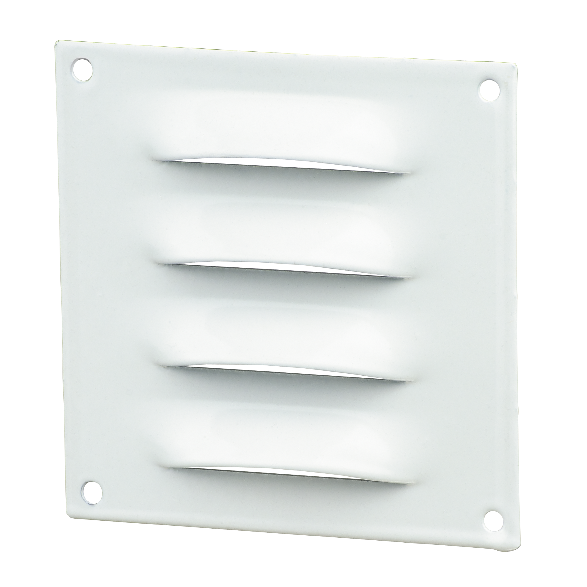 Lüftungsgitter Aluminium 70 x 70 mm weiß