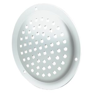 Lüftungsgitter Aluminium Ø 50 mm weiß