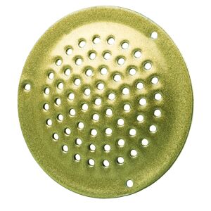 Lüftungsgitter Aluminium Ø 50 mm goldfarben