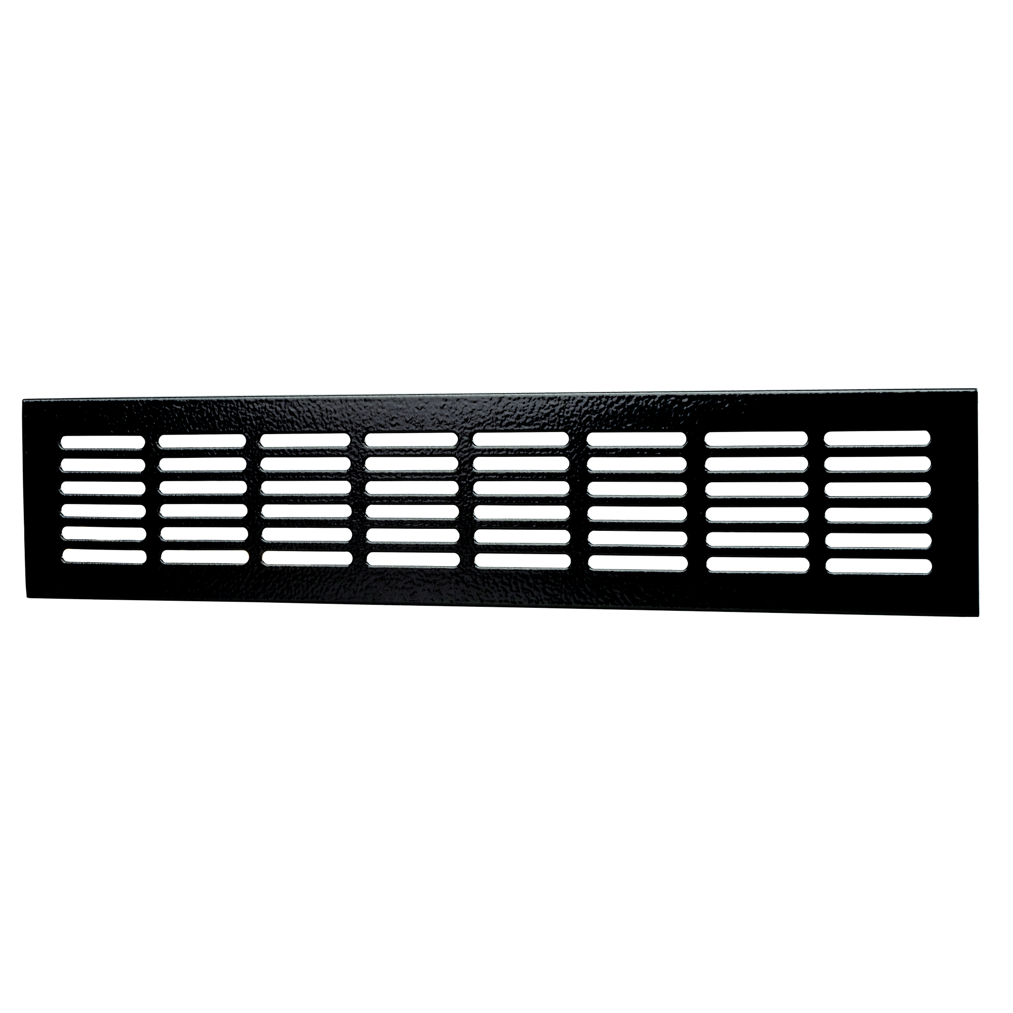 Lüftungsgitter Aluminium 400 x 80 mm schwarz