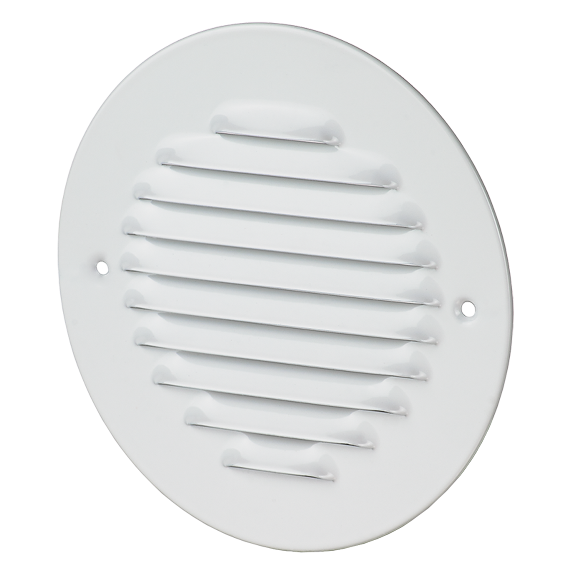 Lüftungsgitter Aluminium Ø 125 mm weiß, mit Insektenschutzgitter