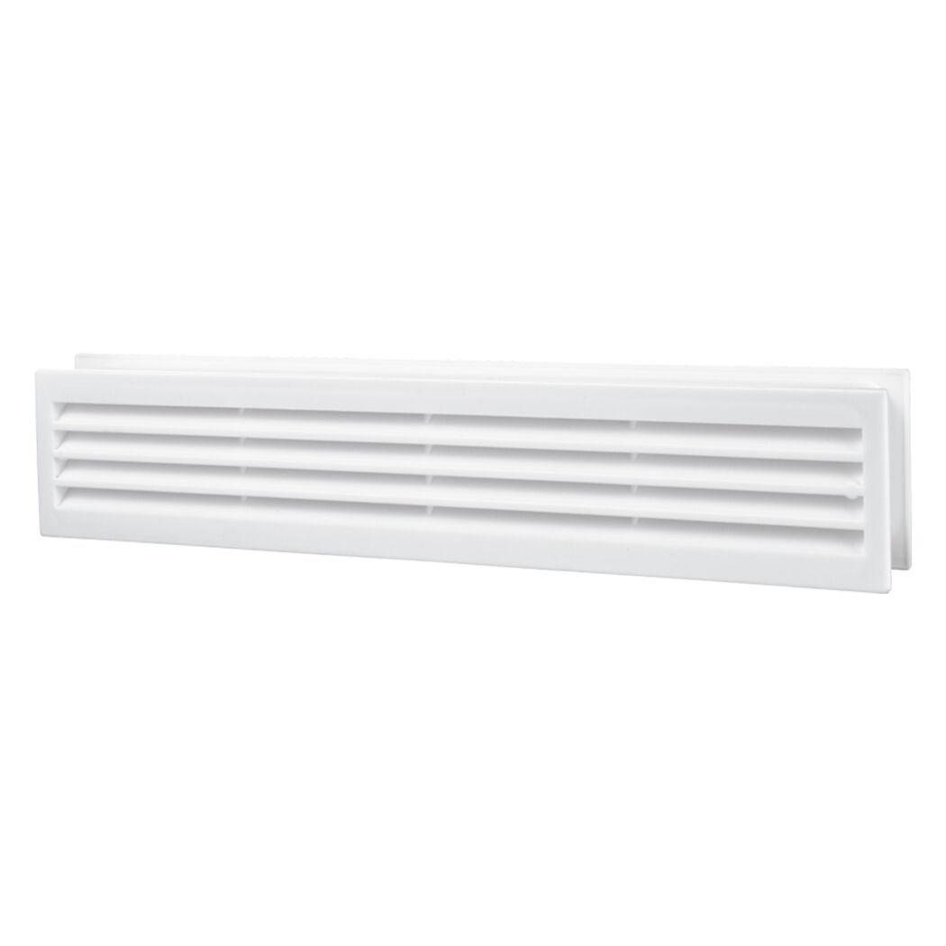 Türgitter 368 x 130 mm weiß, 2-teilig