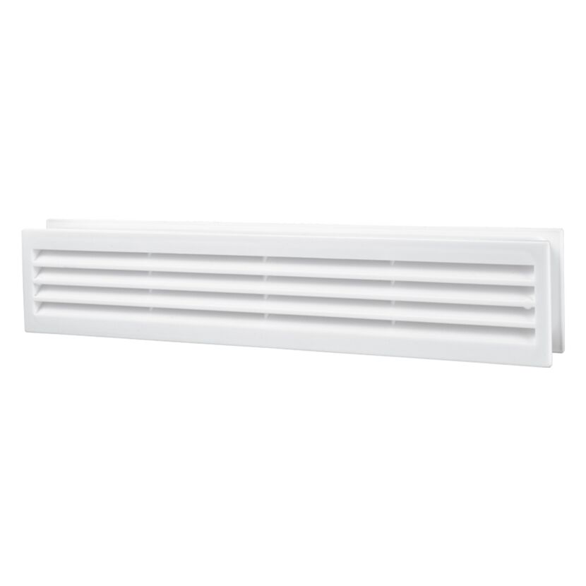 Türgitter 368 x 130 mm weiß, 2-teilig