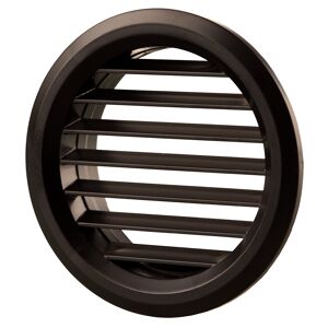 Möbelgitter Ø 50 mm braun, 4 Stück