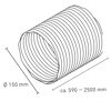 Flexible Luftleitung Ø 150 x 590-2500 mm