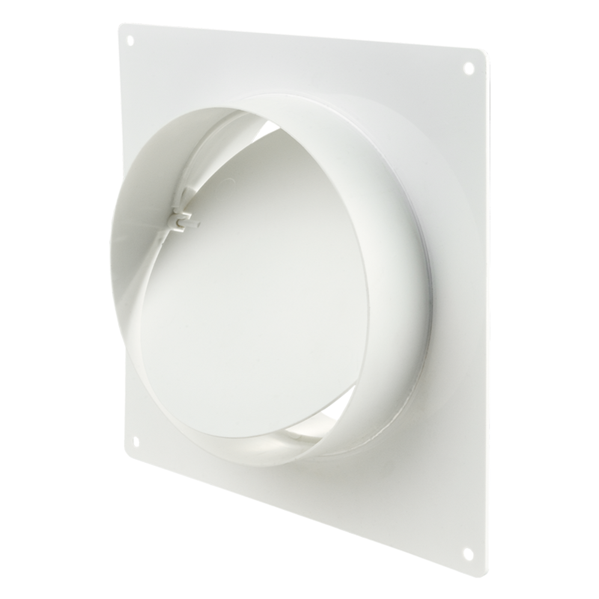 Maueranschluss für Rohre Ø 150 mm mit Rückschlagklappe