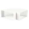 Flachkanalbogen 90° senkrecht, 220 x 90 mm