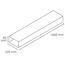 Flachkanal 220 x 90 x 1000 mm