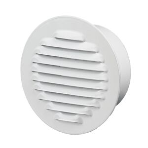 Lüftungsgitter Aluminium Ø 100 mm, mit Insektenschutzgitter