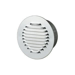 Lüftungsgitter Aluminium Ø 100 mm, mit Insektenschutzgitter