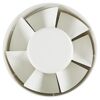Weißer Ventilator von oben