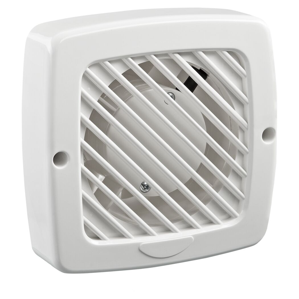 Weißer Wandventilator