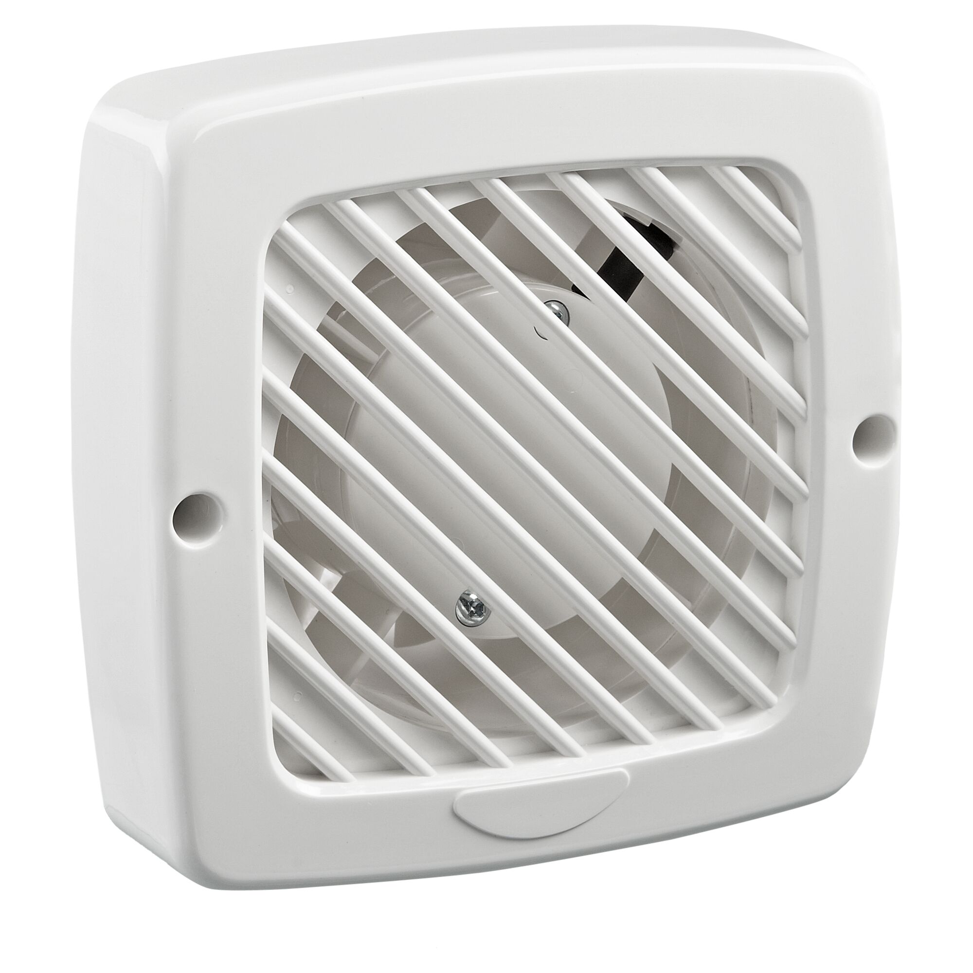 Weißer Wandventilator