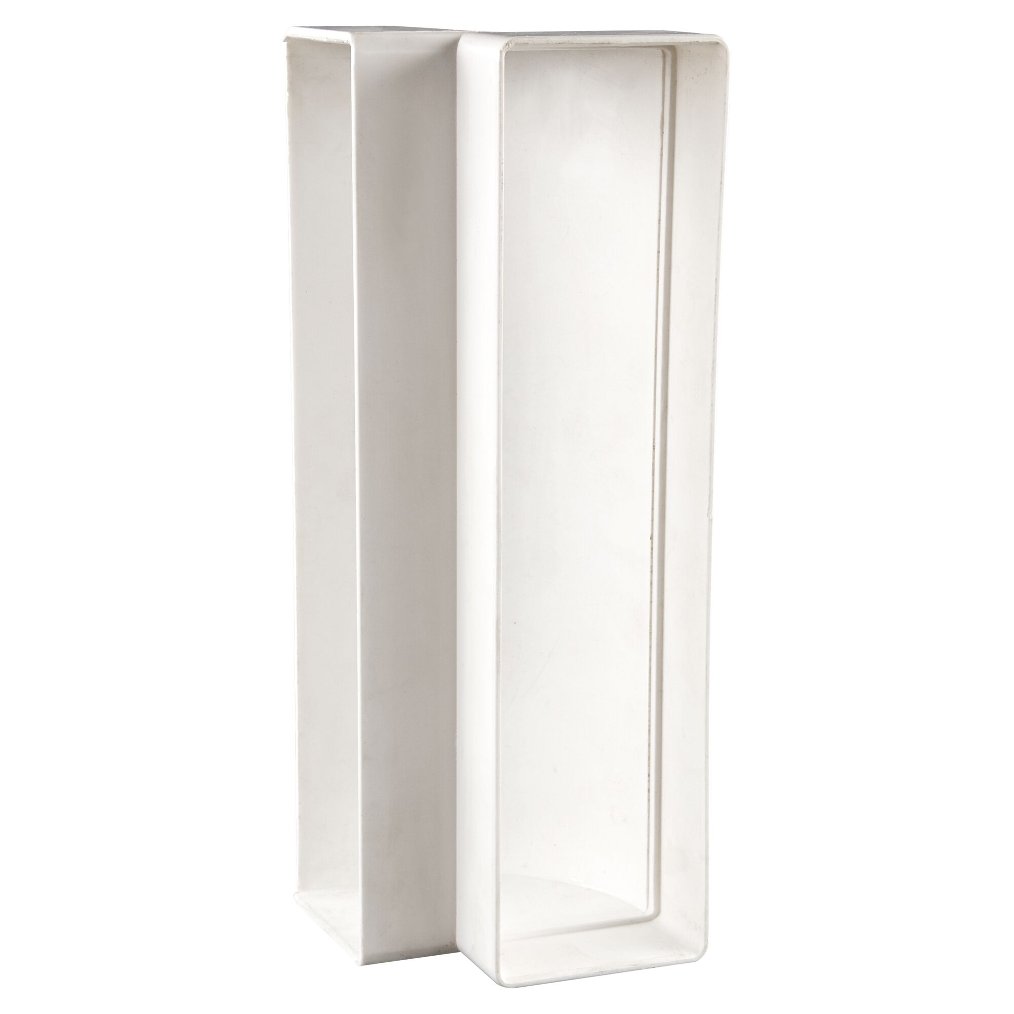 Weißer Winkel Verbinder 90 Grad