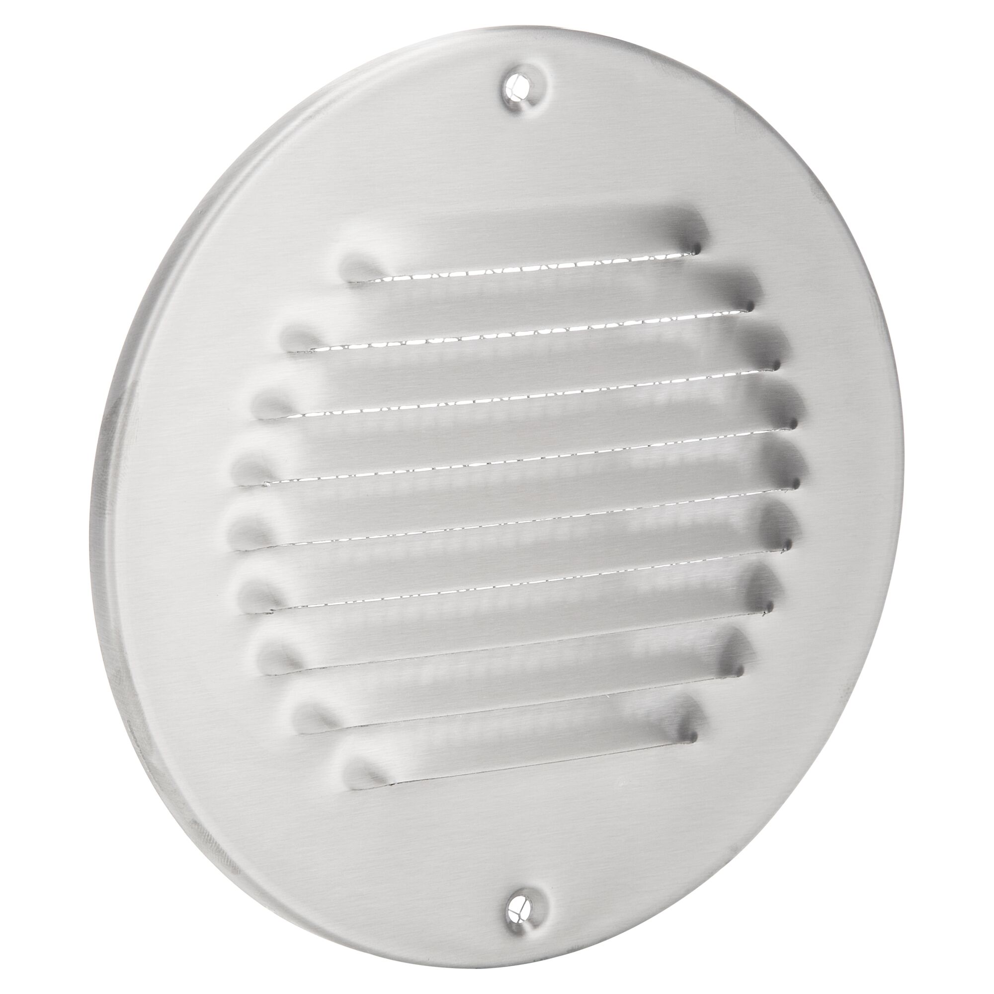 Rundes Lüftungsgitter aus Edelstahl