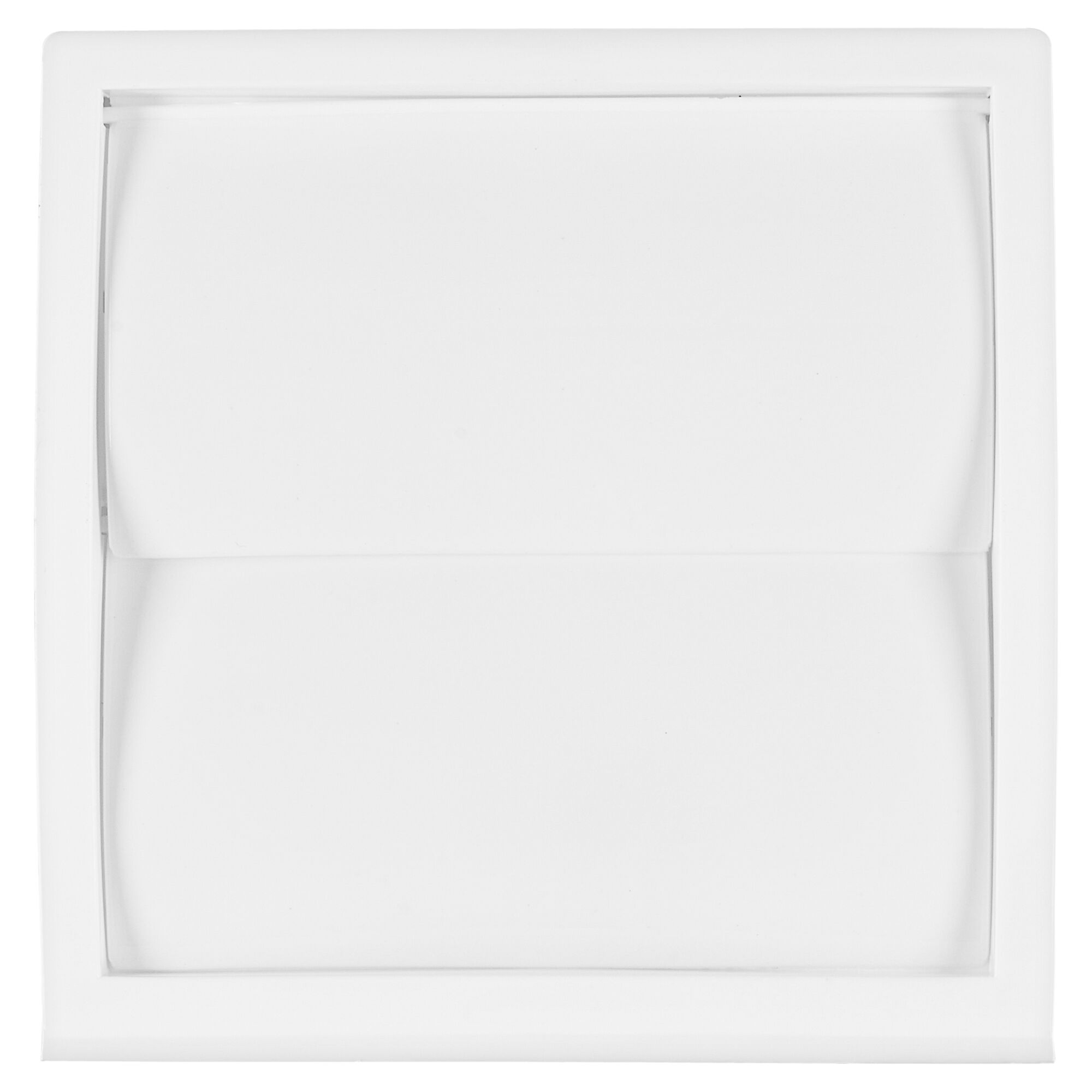 Weiße Verschlussklappe